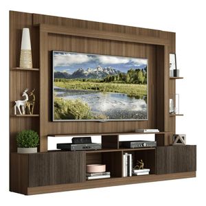 Estante para TV até 65" Multimóveis Oslo FG3395 Madeirada/Tenerife