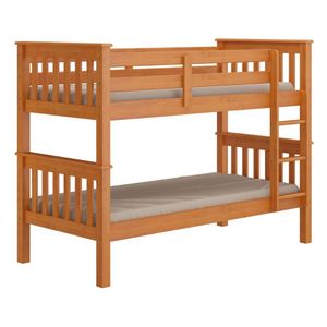 Beliche de Solteiro Madeira Maciça para Colchão 88 x 188 cm Multimóveis CR35207