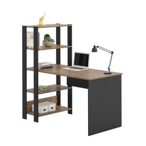Escrivaninha 120cm com Estante Lateral Multimóveis CR25207