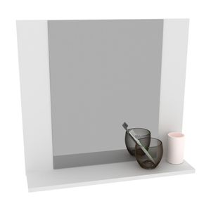 Espelheira para Banheiro 60cm Multimóveis CR10090 Branca