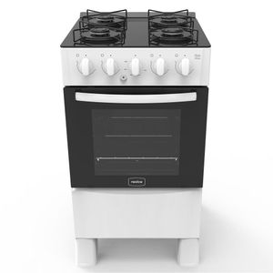 Fogão 4 Bocas a Gás Acendimento Automático Realce Glass Bivolt CR206
