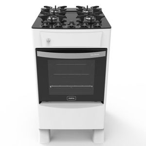 Fogão 4 Bocas a Gás Acendimento Automático Realce Glass Bivolt CR210