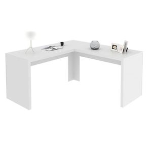 Escrivaninha/Mesa Escritório de Canto Multimóveis CR25024 Branca