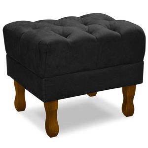Puff Puf Retro Capitone 52x44cm Suede MPassos