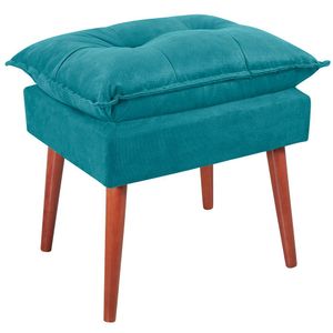 Puff Puf Opall Pes Palito 55x40cm Suede MPassos