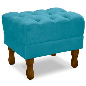 Puff Puf Retro Capitone 52x44cm Suede MPassos