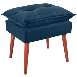 Puff Puf Opall Pes Palito 55x40cm Suede MPassos