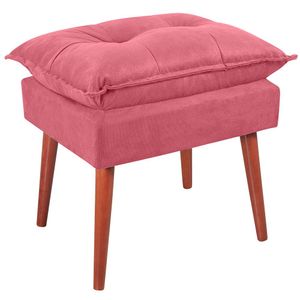Puff Puf Opall Pes Palito 55x40cm Suede MPassos