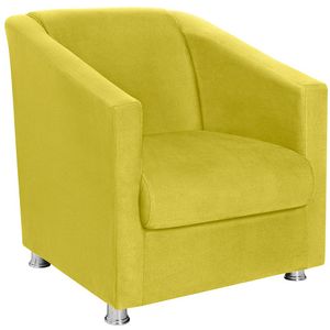 Poltrona Decorativa Bia Suede MPassos.