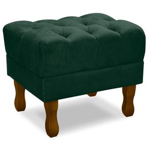 Puff Puf Retro Capitone 52x44cm Suede MPassos