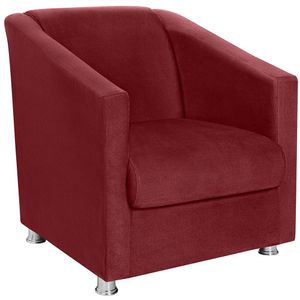 Poltrona Decorativa Bia Suede MPassos.