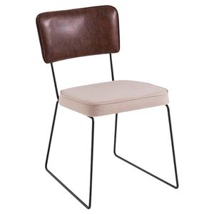 Cadeira Decorativa Pes Preto F53X1 Dmobiliario