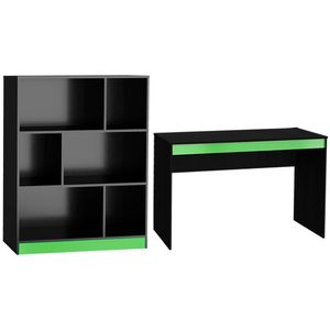 Mesa e Estante Para Escritorio Gamer B28 NOVAM