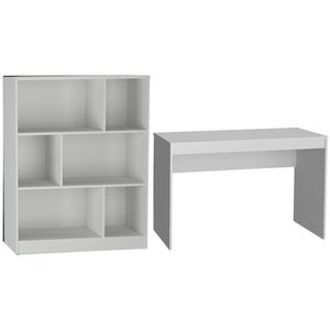 Mesa e Estante Para Escritorio Gamer B28 NOVAM