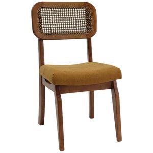 Cadeira Decorativa Vintage Tijolo Pes Madeira Nacc