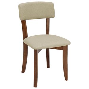Cadeira Decorativa Estofada Pes Madeira Pinhao Nacc