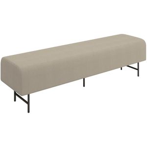 Puff Recamier 143 cm Pes Metal Baid Veludo SL 949 Peer