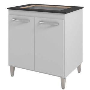 Balcao 70cm Com Tampo Para Cooktop 4 Bocas 9250 Mobbs