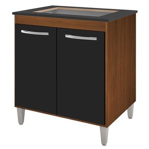 Balcao 70cm Com Tampo Para Cooktop 4 Bocas 9250 Mobbs