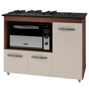 Balcao Para Cooktop 5 Bocas 114cm 9475 Mobbs