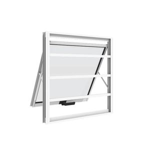 Janela Maxim ar Alumínio Premium com Grade Horizontal Branco - 60x80