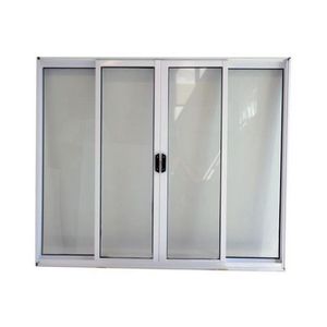 Janela de alumínio 04 folhas fit branca - 80x150