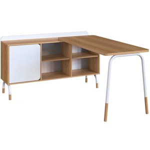 Mesa Escrivaninha Em L 28003 Artesano
