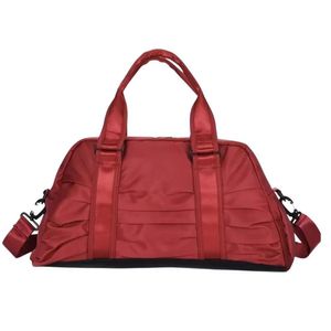 Bolsa Feminina Mala Esportiva Fitness Academia + Chaveiro Vermelho