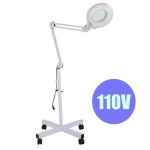 Lupa Luminaria Led Estetica Articulavel Tripe Rodinhas 110v