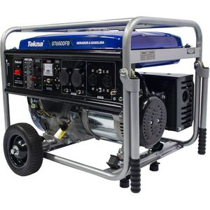 Gerador Tekna Gasolina GT6500FB 6000W 6KVA Monofásico 4 Tempos Bivolt