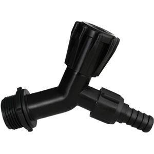 Torneira de Jardim Plastilit 1/2" com Adaptador 3/4" Preto
