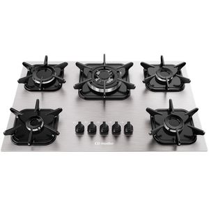 Cooktop Mueller 5 Bocas De Alumínio Tripla Chama Mcg5bk