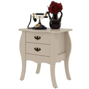 Bombe Premier com 02 Gavetas Off/White - Patrimar