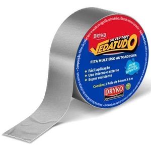 Fita Adesiva Vedatudo Dryko 44mm 5m Novo Modelo