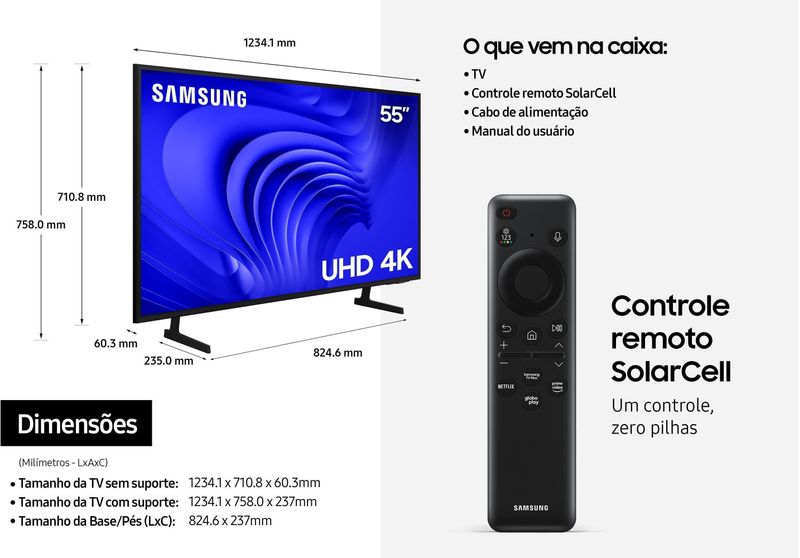 -Smart-TV---Televisor-Samsung-55-UHD-4K-55DU7700-2024-Processador-Crystal-4K-Gaming-Hub