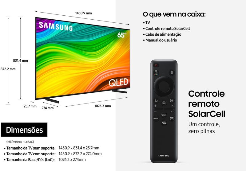 Smart-TV---Televisor-Samsung-65-QLED-4K-Tecnologia-de-Pontos-QuanticosDesign-Air-Slim-65Q60D