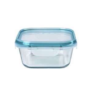 Pote De Vidro 320ml Quadrado Neoflam Transparente