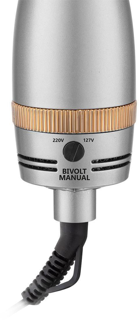Escova-de-Cabelo-Secadora-Britania-Compact-BES33SD-Prata-e-Dourado-1300W-Bivolt