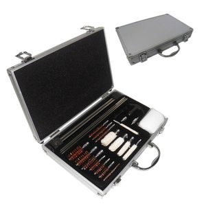 Kit De Limpeza Armas Universal Todos Calibres Armamento Ferramentas Maleta Pistolas Revolveres
