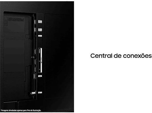 Smart TV / Televisor Samsung Big 85 Crystal UHD 4K 85DU8000 2024 Painel Dynamic Crystal Color