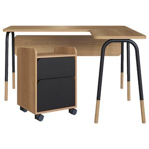Conjunto Escritorio Home Office 2 Peças 28001X27998 Artesano