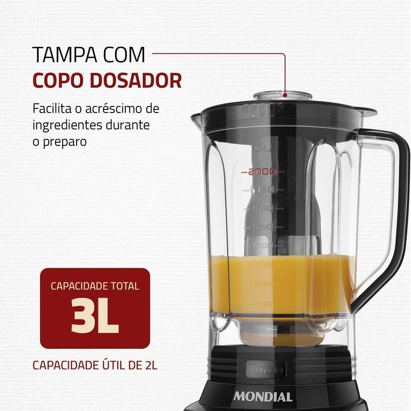 Liquidificador-Mondial-L-1100-Preto-e-Inox-220V