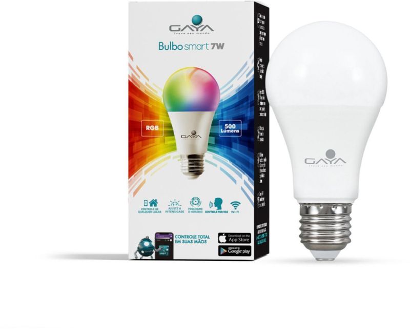 Lampada-Led-Bulbo-1-Lampada-E27-7W-Rgb-Branco-Led-Gaya-9820-Bivolt