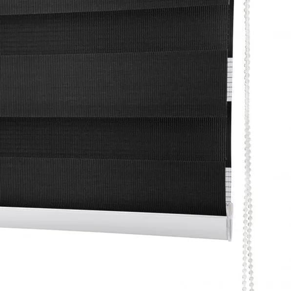 Persiana-Raibow-Evolux-Rolo-Dupla-140x160cm-Preto
