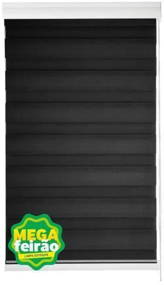 Persiana-Rainbow-Evolux-Rolo-Dupla-120x160cm-Preto
