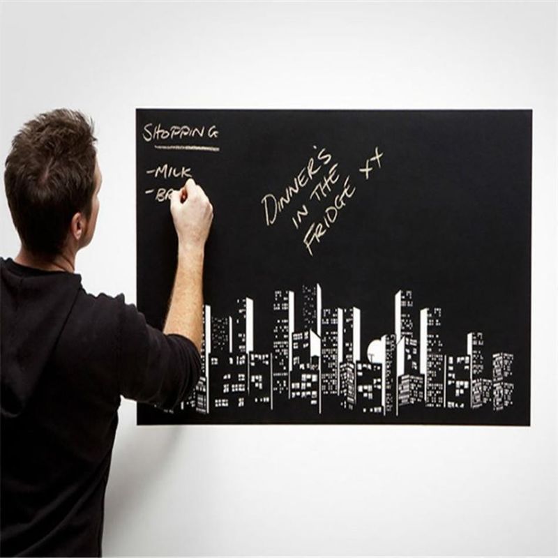 Papel-de-Parede-Adesivo-Evolux-Lousa-Preto-45cm-2m