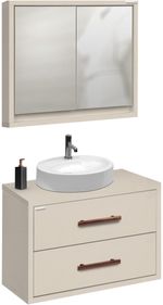 Conjunto-de-Moveis-Para-Banheiro-Fabribam-Lorena-70cm-Nude-com-Gabinete-Espelheira-e-Cuba-de-Sobrepor-Oval