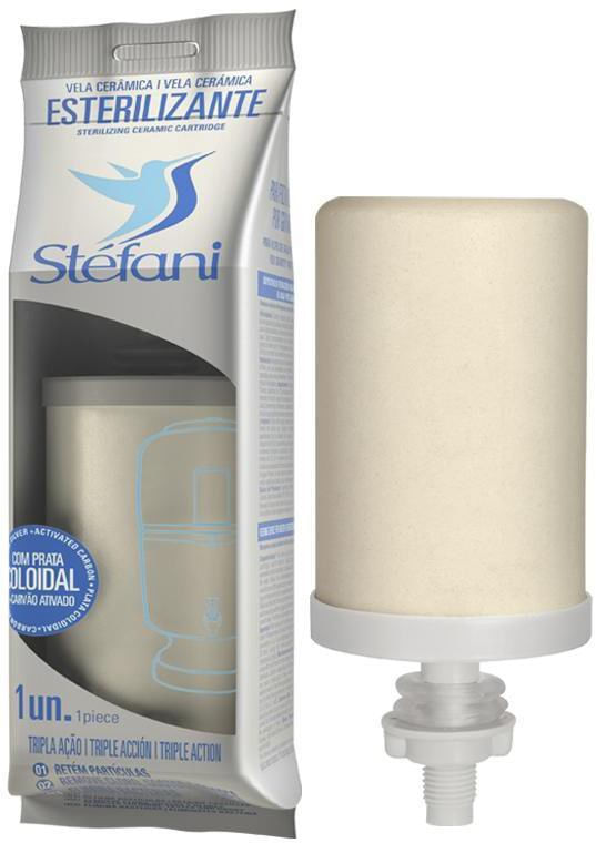 Vela-Refil-Para-Filtro-de-Barro-Sterilaqua-Stefani-Argila
