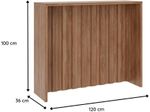 Ilha-Para-Cozinha-Bella-Carraro-Nogueira-e-Titanio-120x100x36cm