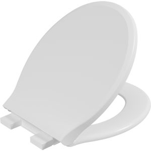Assento Sanitário Astra Fechamento Suave Soft Close Oval Branco TOV2